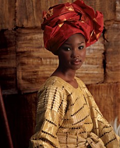 mujer yoruba africana