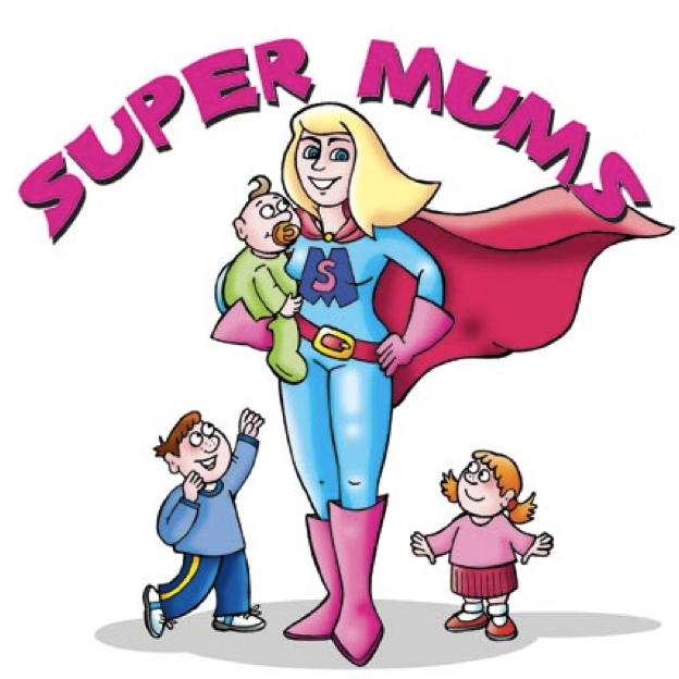Супер мамы видео. Супер мама. Супер мама рисунок. Супер мама картинки. Супер многодетная мама.